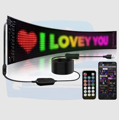 LED Auto-Display Aanpasbaar met GlowSign