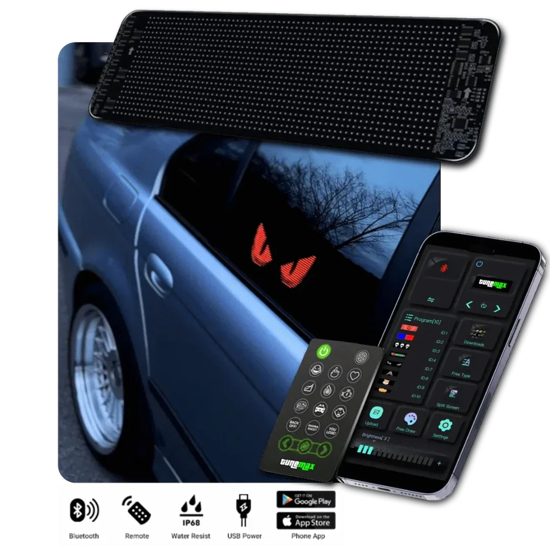 LED Auto-Display Aanpasbaar met GlowSign - Velinix
