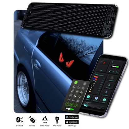 LED Auto-Display Aanpasbaar met GlowSign - Velinix