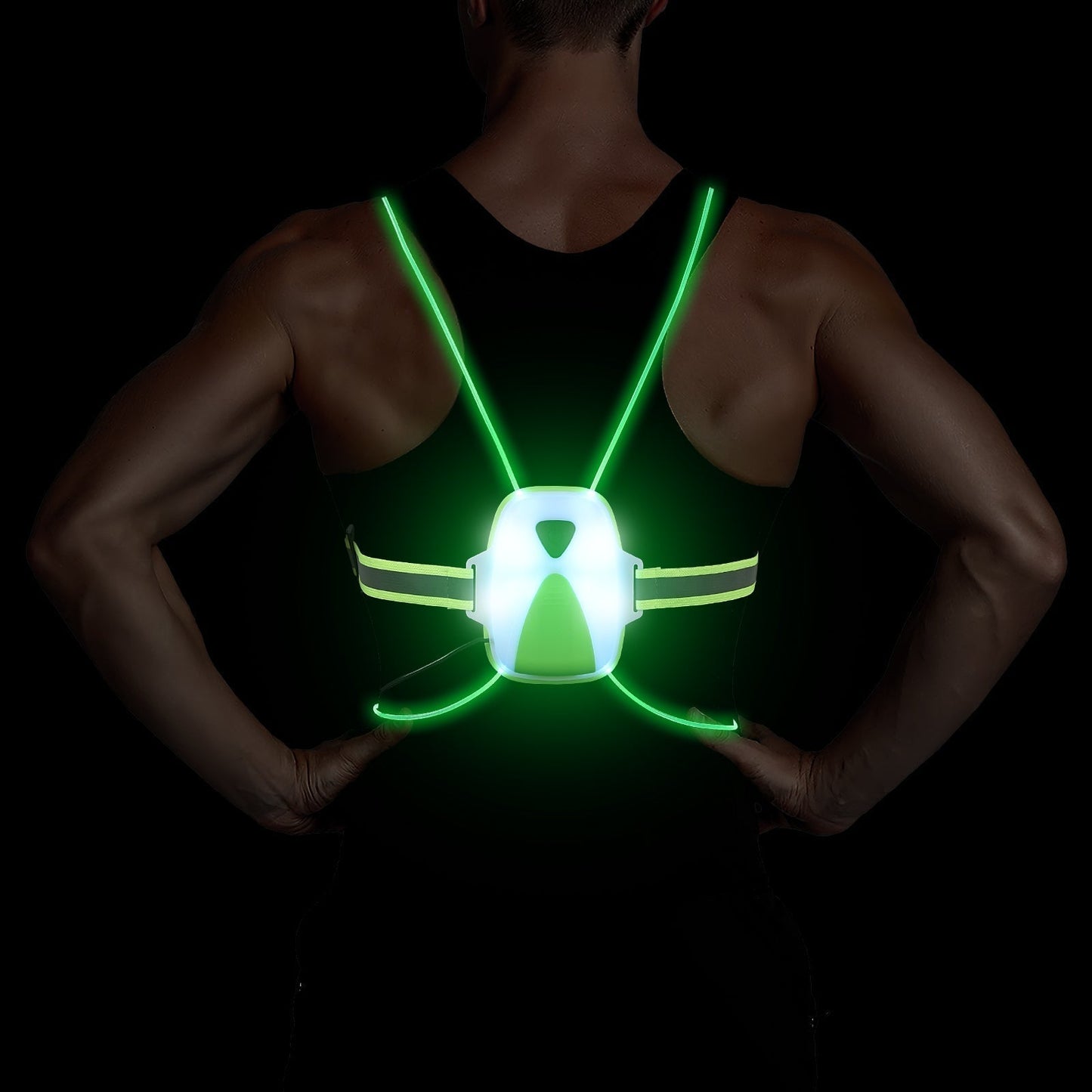 LED Reflectievest voor Hardlopers en Fietsers