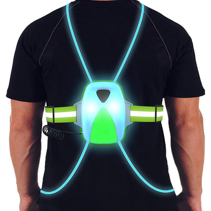 LED Reflectievest voor Hardlopers en Fietsers
