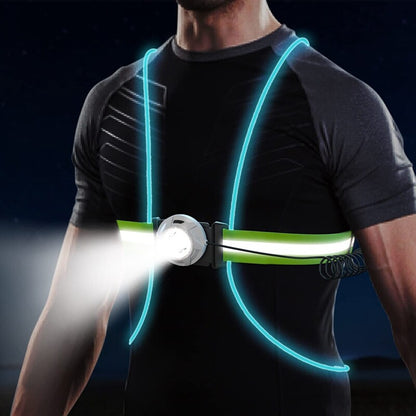LED Reflectievest voor Hardlopers en Fietsers