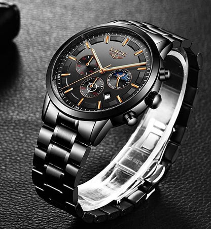 Heren Horloge SteeleX - Robuust Staal met Mineraalglas en Waterdicht