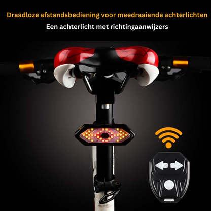 Fietsknipperlicht Draadloos met Clip voor Extra Veiligheid