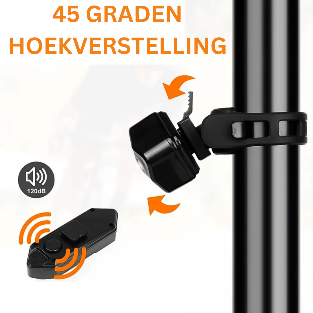 Fietsknipperlicht Draadloos met Clip voor Extra Veiligheid