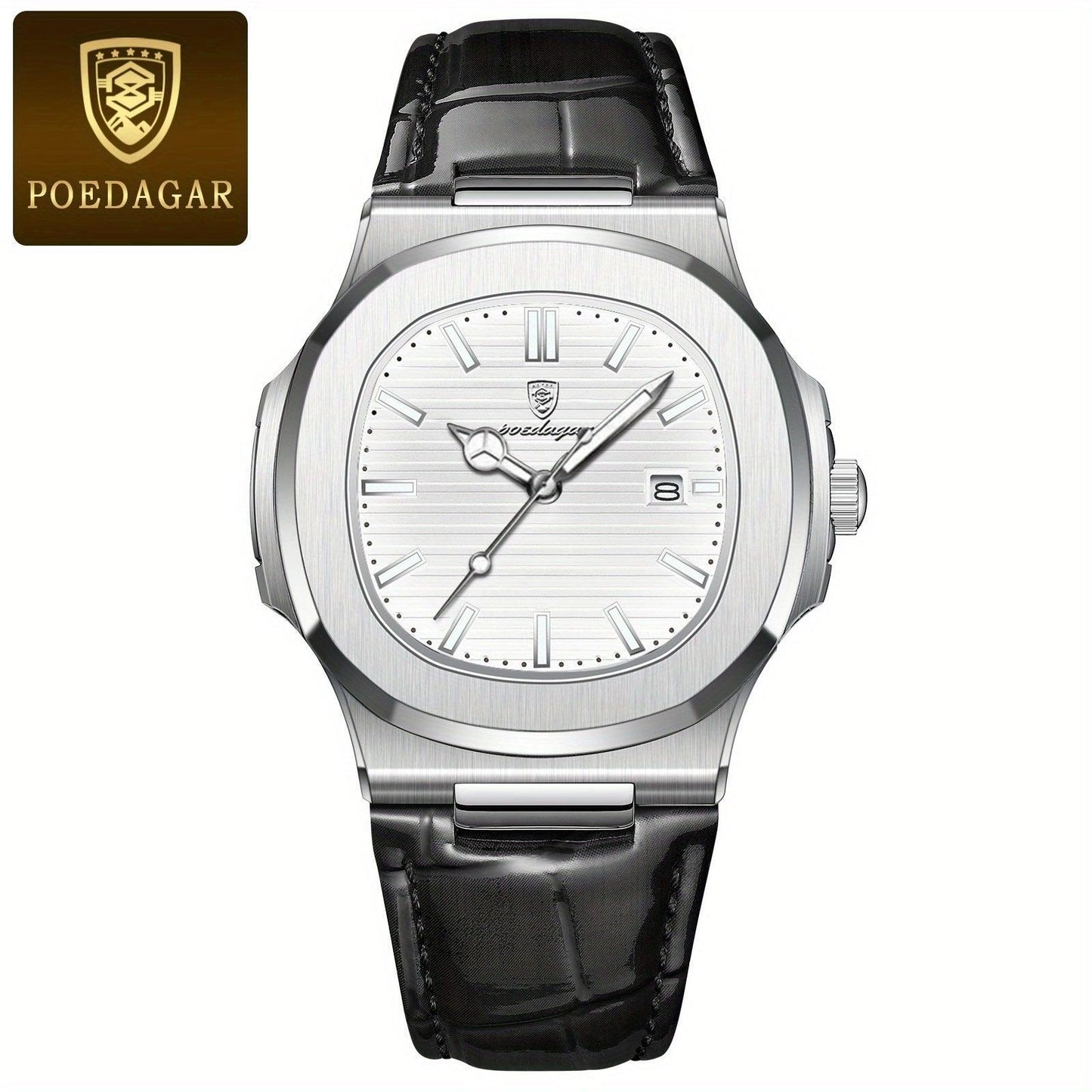 Mannen Horloge Luxe Lederen Band