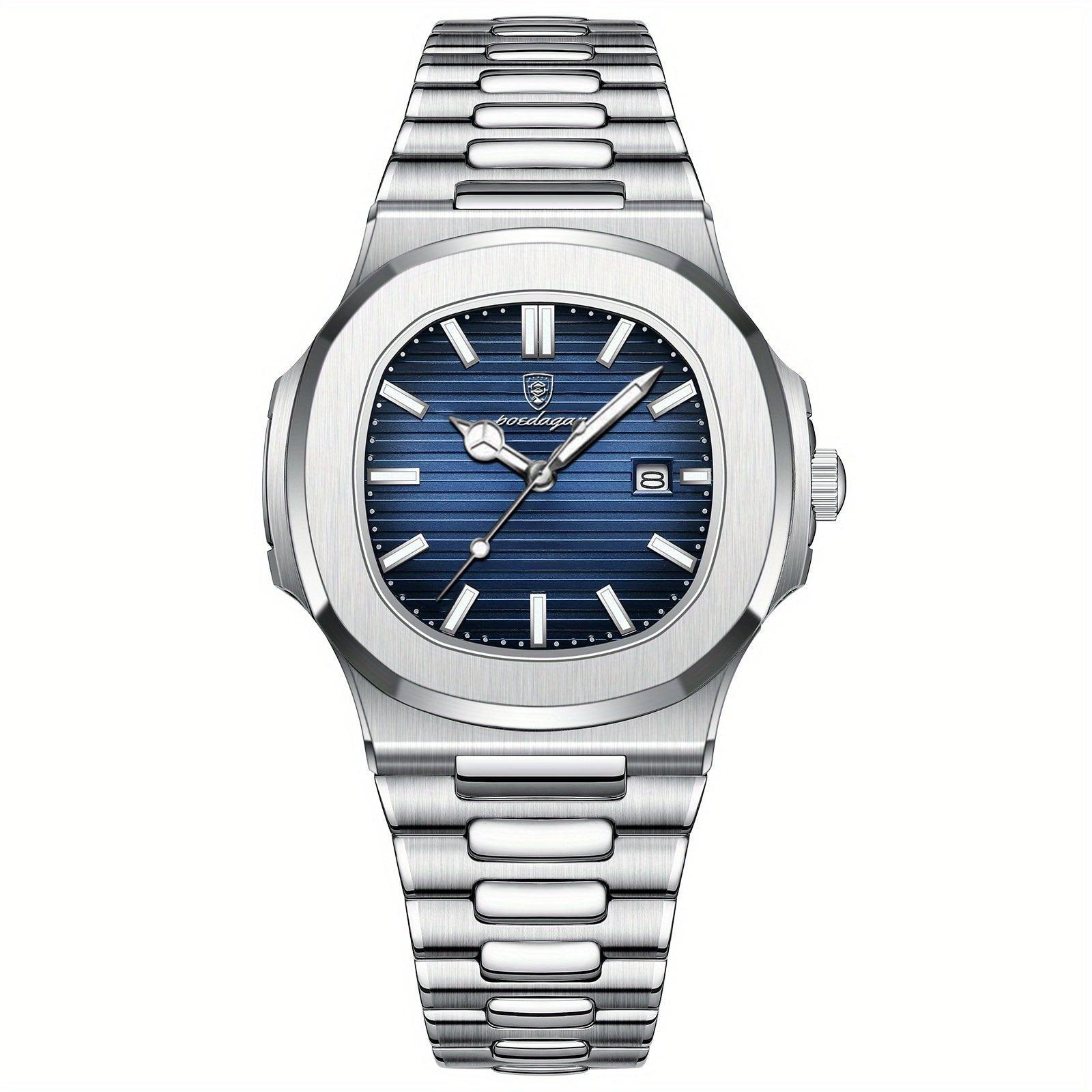 Mannen Horloge Luxe Lederen Band - Velinix