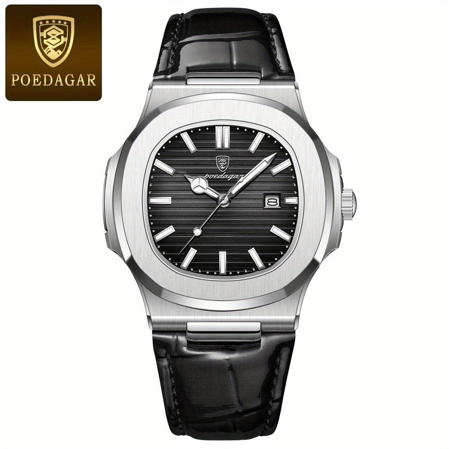 Mannen Horloge Luxe Lederen Band