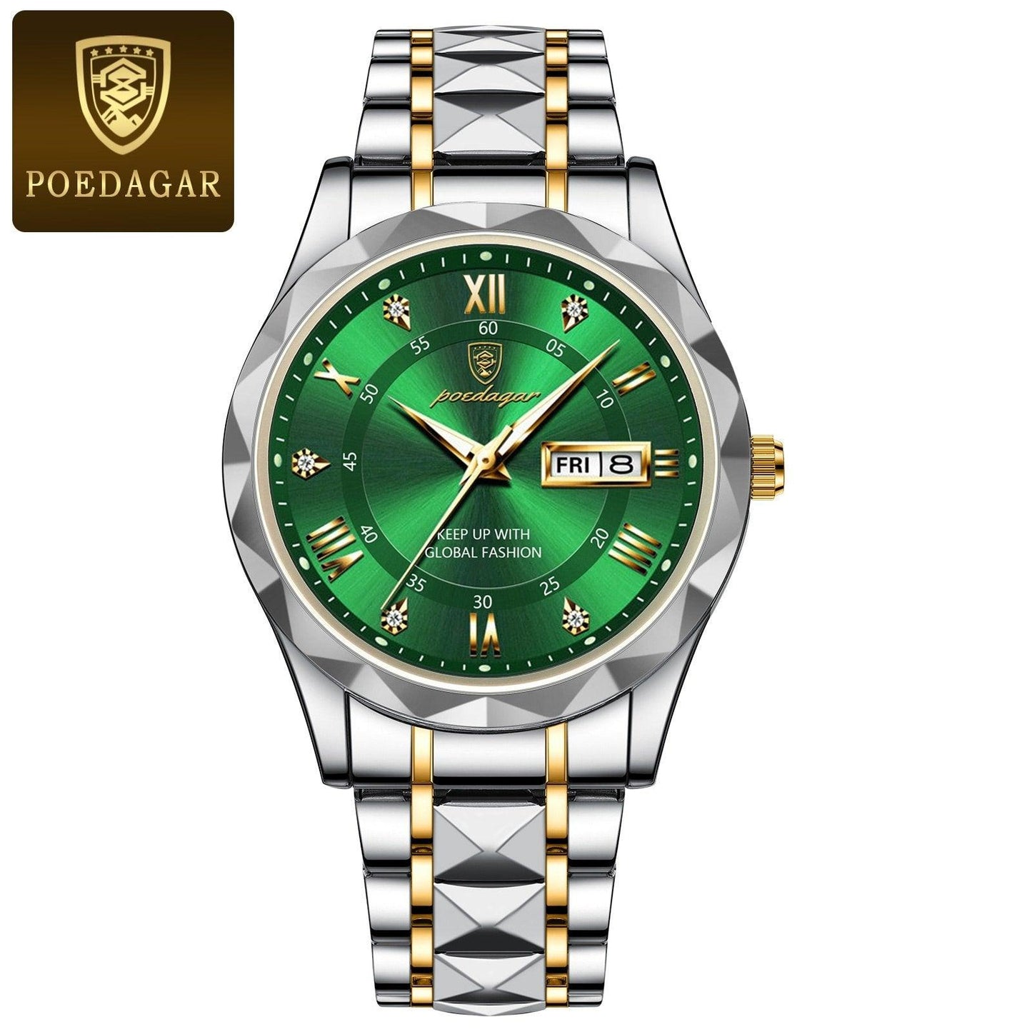 Mannen Horloge Waterdicht met Quartz Beweging RVS