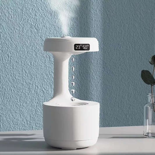 Luchtbevochtiger Diffuser Ultramodern met LED Licht AquaGlow - Velinix