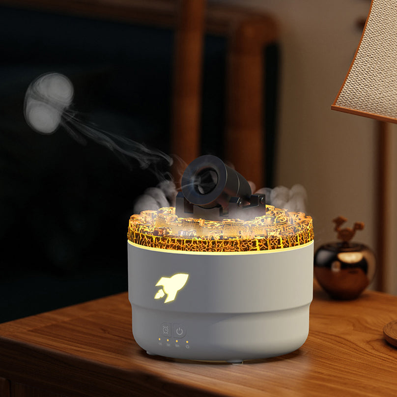 Luchtbevochtiger met Aroma Diffuser en Nachtlicht
