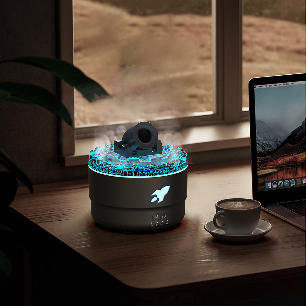 Luchtbevochtiger met Aroma Diffuser en Nachtlicht