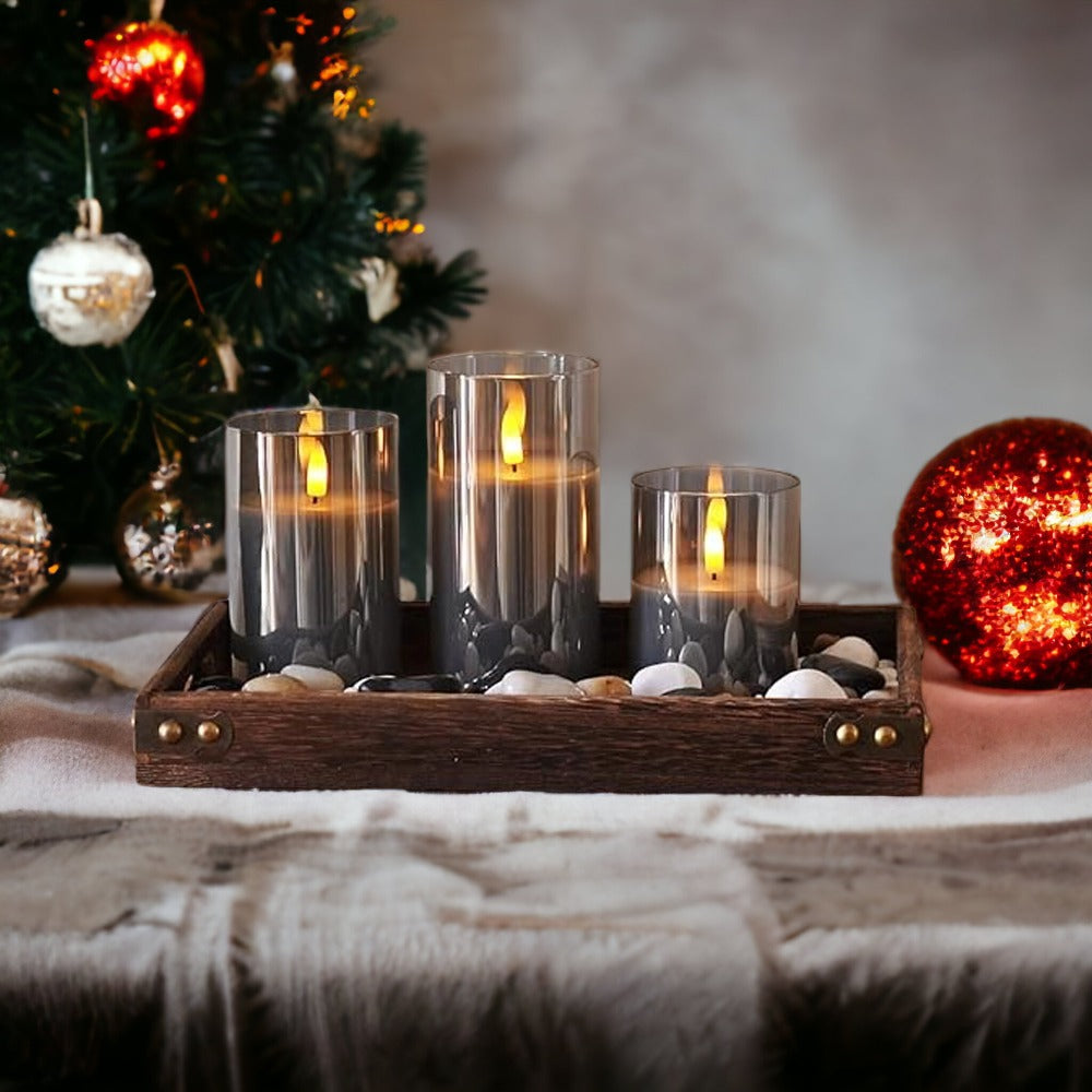 LED Kaarsenset Dimbaar met Afstandsbediening voor Sfeer