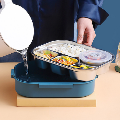 RVS Lunchbox Thermo Isolatie voor Werk en School