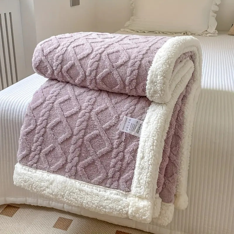 Zachte Sherpa Dekentje Luxe Warmte voor Home en Bed - Velinix