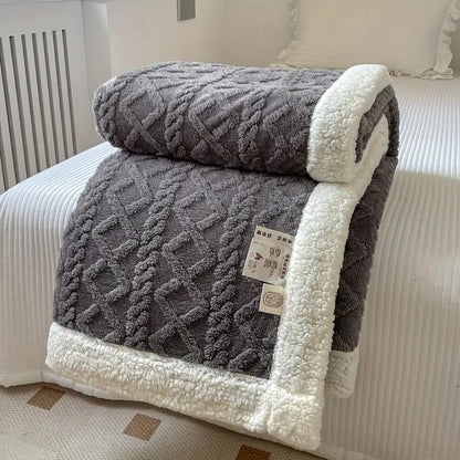 Zachte Sherpa Dekentje Luxe Warmte voor Home en Bed