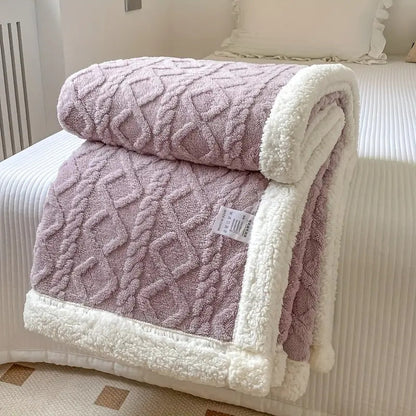 Zachte Sherpa Dekentje Luxe Warmte voor Home en Bed