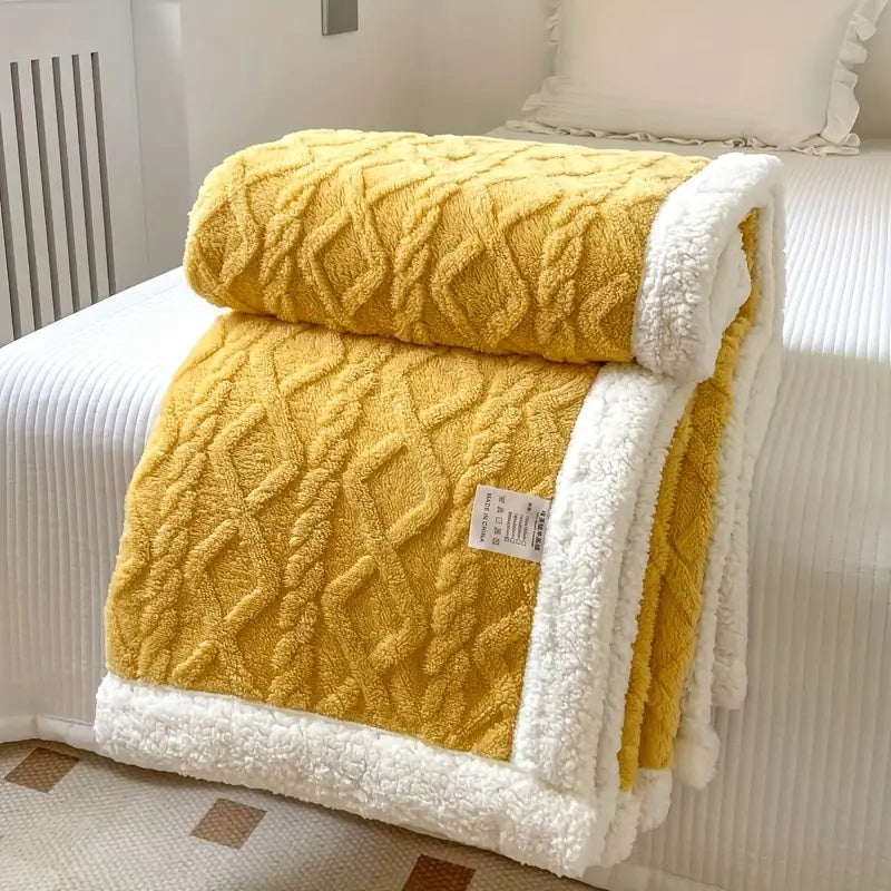 Zachte Sherpa Dekentje Luxe Warmte voor Home en Bed