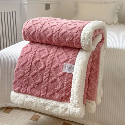 Zachte Sherpa Dekentje Luxe Warmte voor Home en Bed