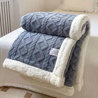 Zachte Sherpa Dekentje Luxe Warmte voor Home en Bed
