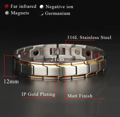 Magnetische Armband voor Gezondheid en Wellness
