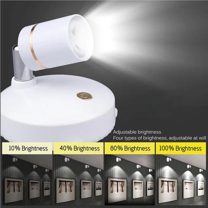 Draadloze LED Spotlight Dimbaar voor Binnen en Buiten