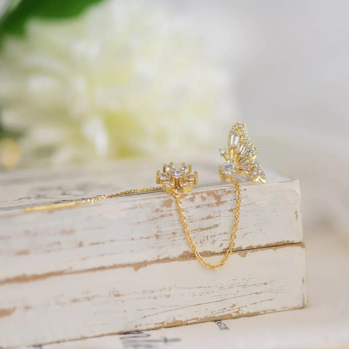 Vlinder Oorbel Zilver Symbool van Verandering en Vrijheid