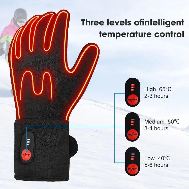 Verwarmde Handschoenen Unisex Ademend en Dun