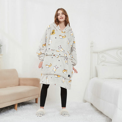 Verwarmde Hoodie Oversize voor Hoge Comfort en Warmte
