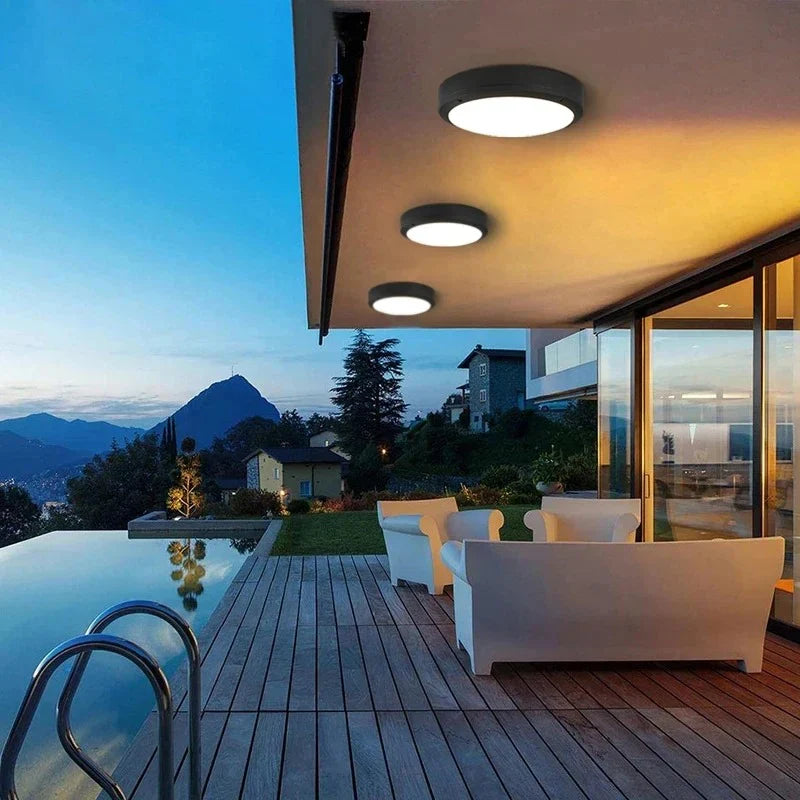 LED Plafondlamp Weerbestendig met Bewegingssensor