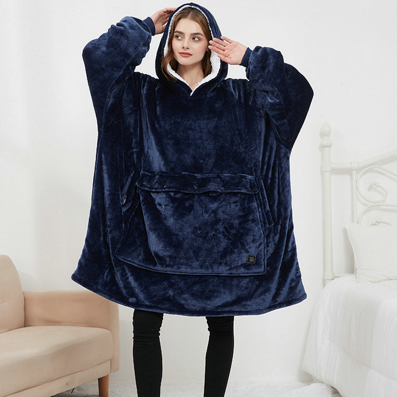 Verwarmde Hoodie Oversize voor Hoge Comfort en Warmte