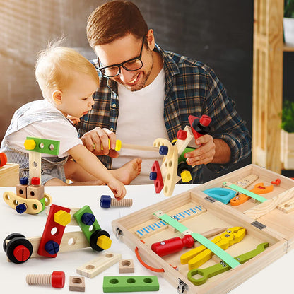 Kinderen Gereedschapsset Houten Montessori Speelgoed - Velinix