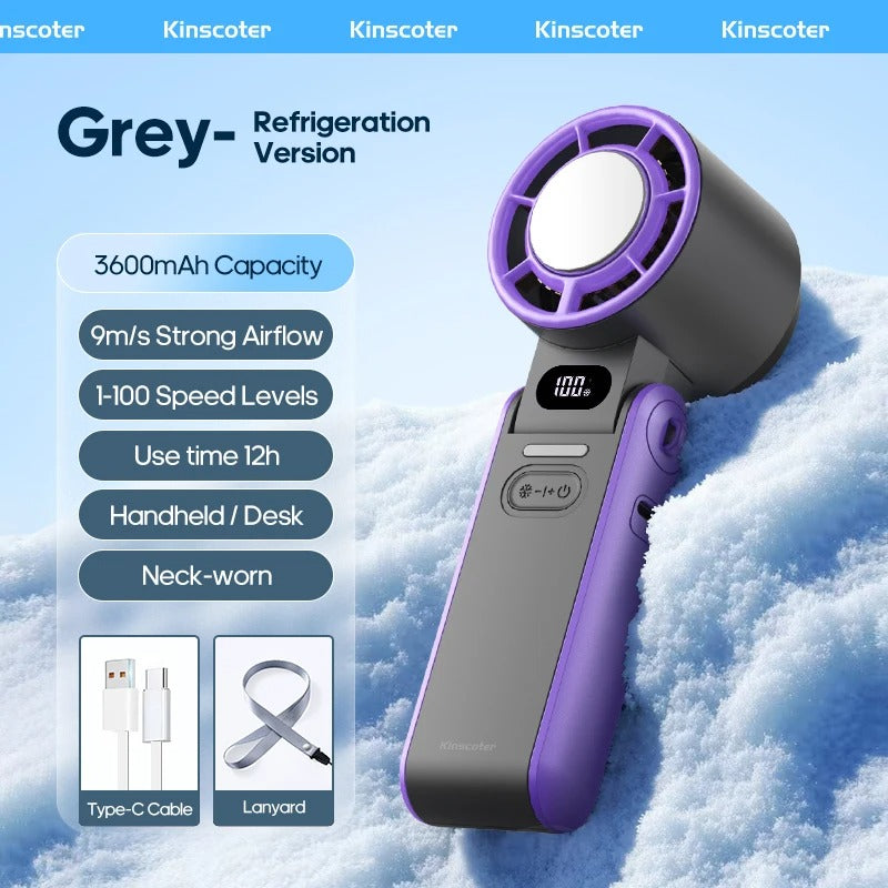 Opvouwbare Handventilator voor Buiten Draagbaar en Compact
