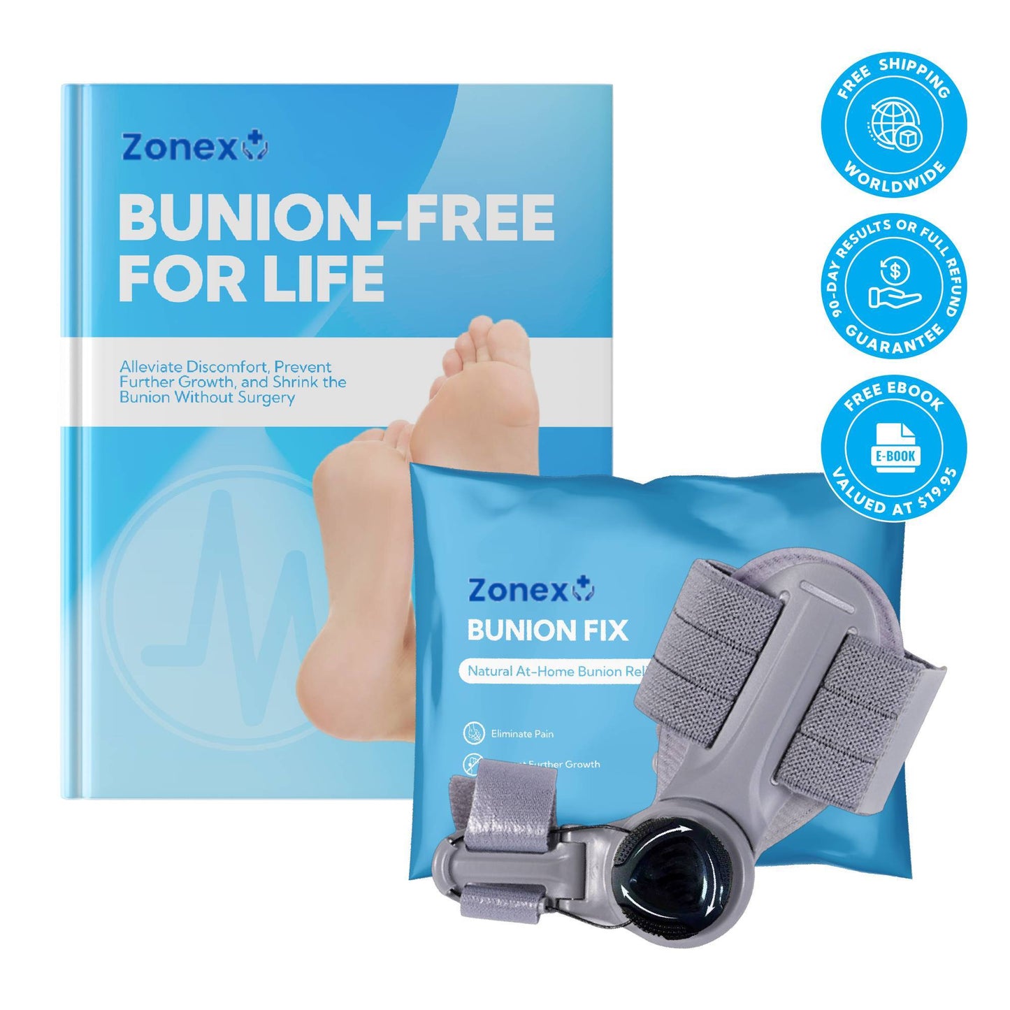 Bunion Corrector voor Gezonde Voeten met Comfortabele Uitlijning