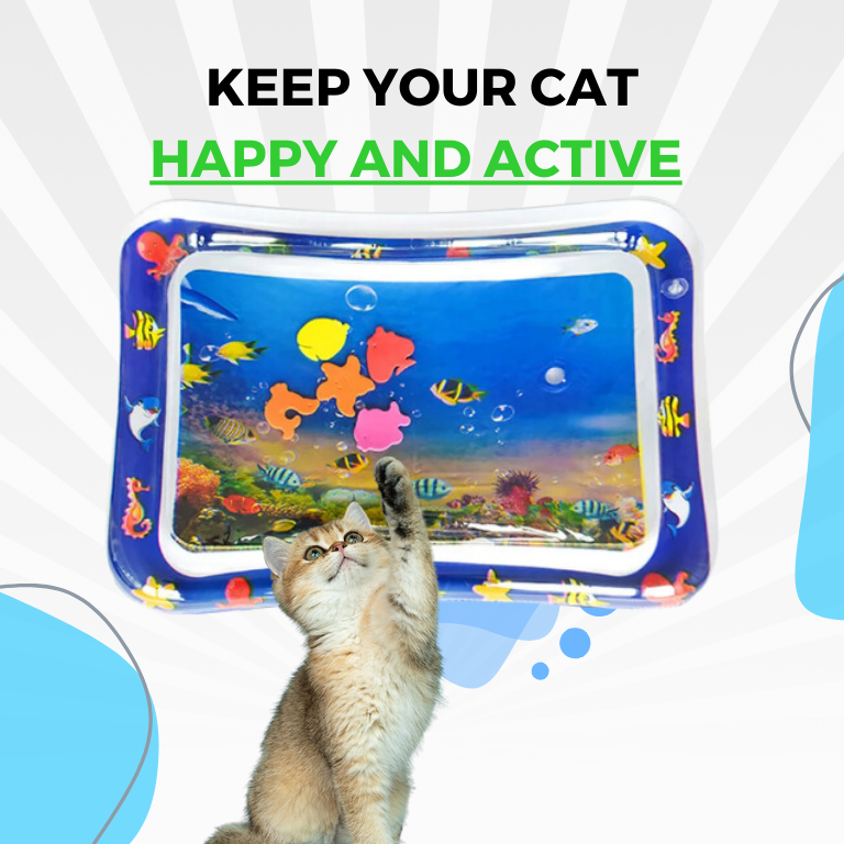 Katten Speelmat met Water voor PLEZIER