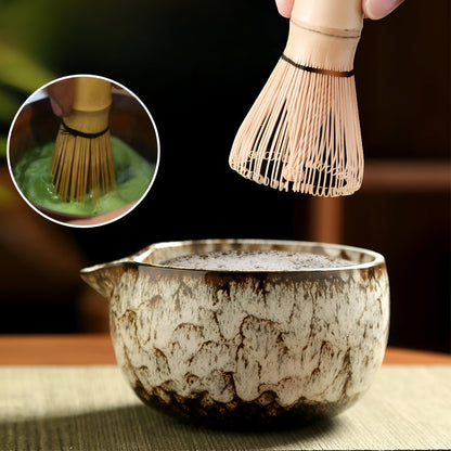 Matcha Theeset Keramiek 6-delig Traditioneel Japans Design