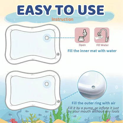 Katten Speelmat met Water voor PLEZIER