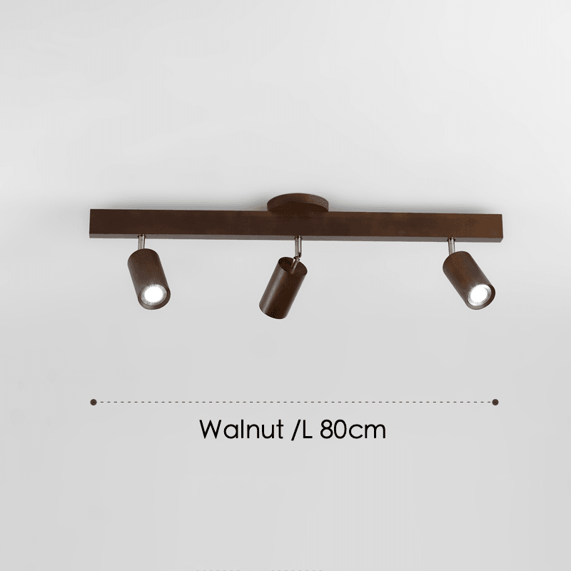 Houten Plafondlamp Verstelbaar Modern Massief Hout Design
