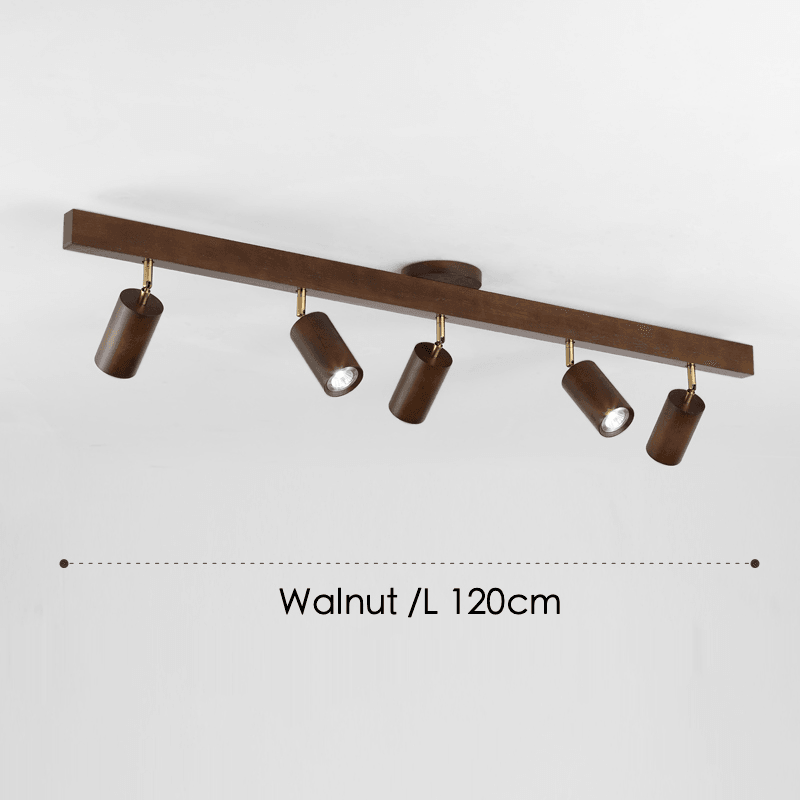 Houten Plafondlamp Verstelbaar Modern Massief Hout Design