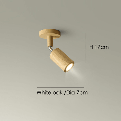 Houten Plafondlamp Verstelbaar Modern Massief Hout Design