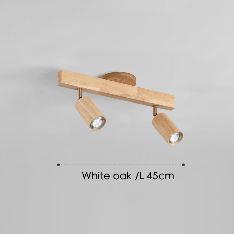 Houten Plafondlamp Verstelbaar Modern Massief Hout Design