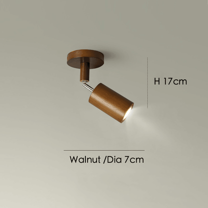Houten Plafondlamp Verstelbaar Modern Massief Hout Design