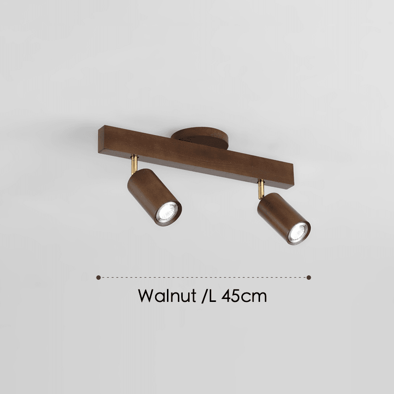 Houten Plafondlamp Verstelbaar Modern Massief Hout Design