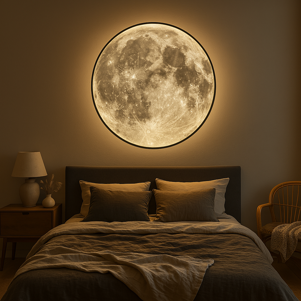 LED Maanlamp Wandverlichting Binnen en Buiten Decoratie