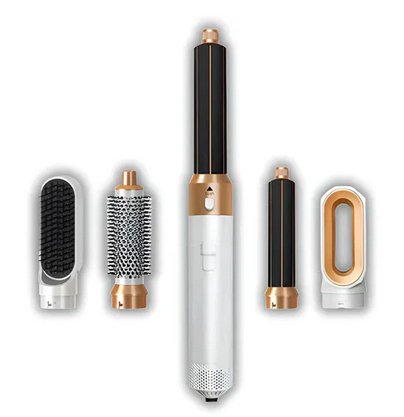 5-in-1 Haarstyler met Coanda Effect en 6 Verschillende Opzetstukken