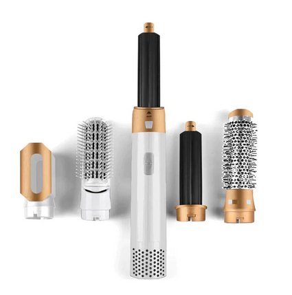 5-in-1 Haarstyler met Coanda Effect en 6 Verschillende Opzetstukken