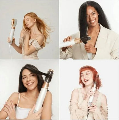 5-in-1 Haarstyler met Coanda Effect en 6 Verschillende Opzetstukken