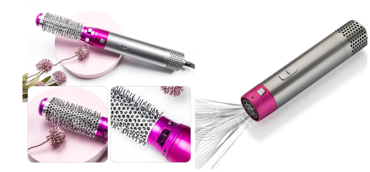 5-in-1 Haarstyler met Coanda Effect en 6 Verschillende Opzetstukken