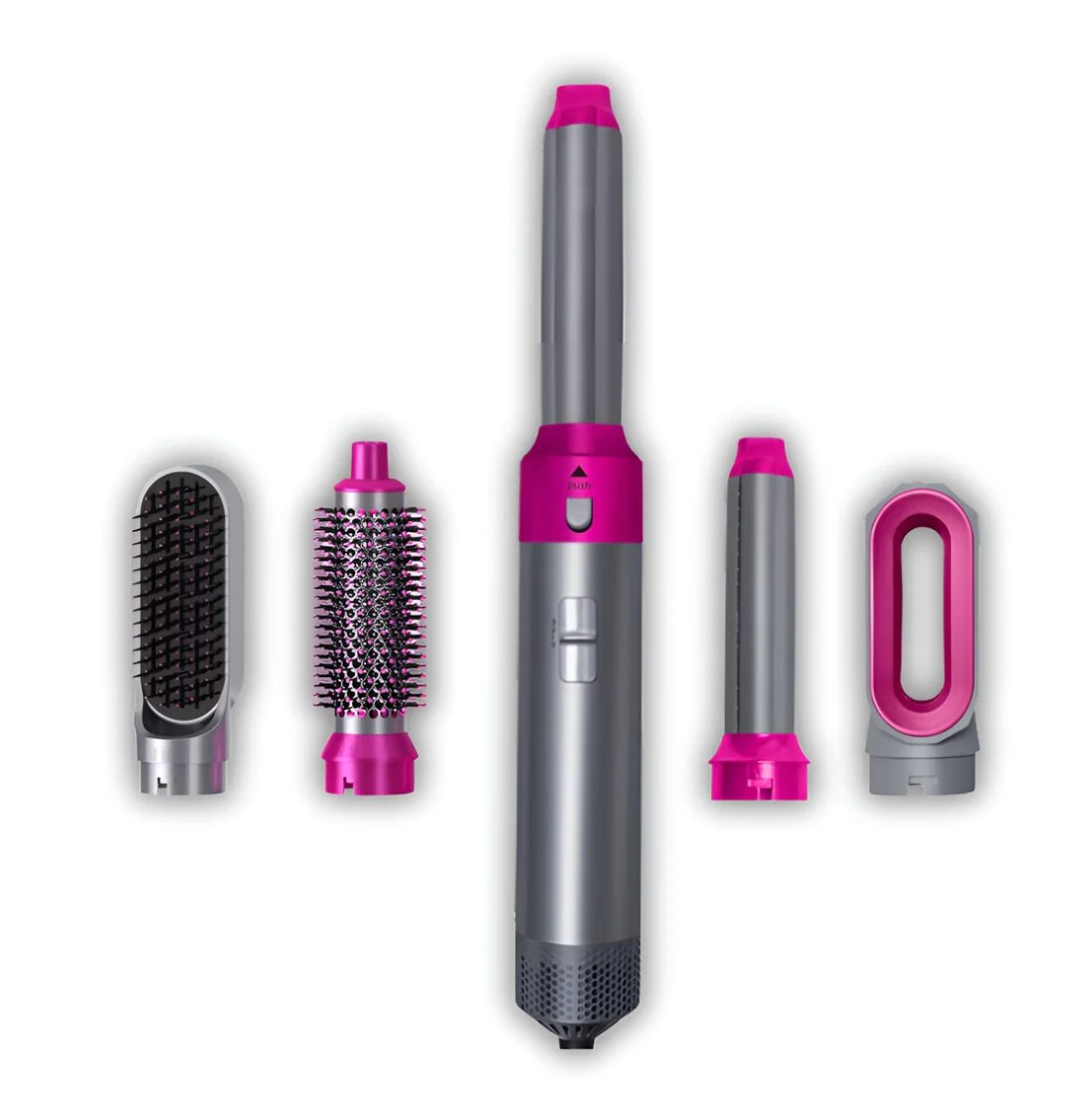 5-in-1 Haarstyler met Coanda Effect en 6 Verschillende Opzetstukken