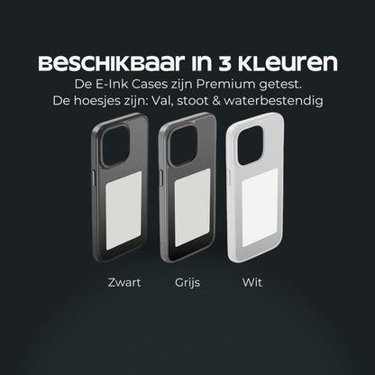 Telefoonhoesje iPhone Aanpasbaar E-ink Beschermhoes